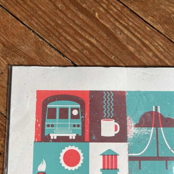 NWT Brooklyn print by Two Arms 11x14” - Picture 5 of 5